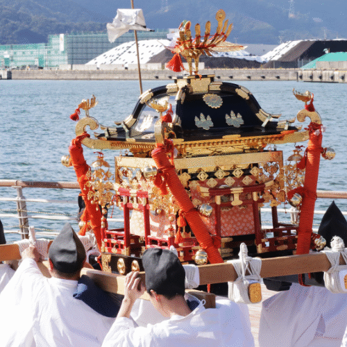 福井県 敦賀市の金崎宮 御船遊管絃祭神社｜恋の宮 金崎宮　