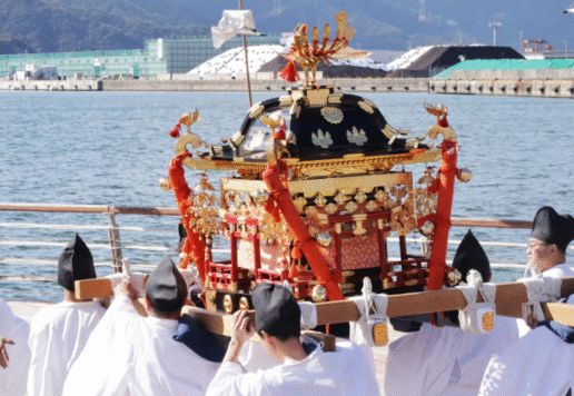 福井県 敦賀市の金崎宮 御船遊管絃祭神社｜恋の宮 金崎宮　